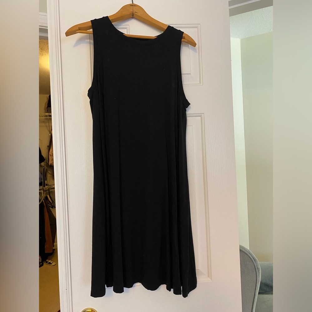 Black LOFT Sleeveless Dress